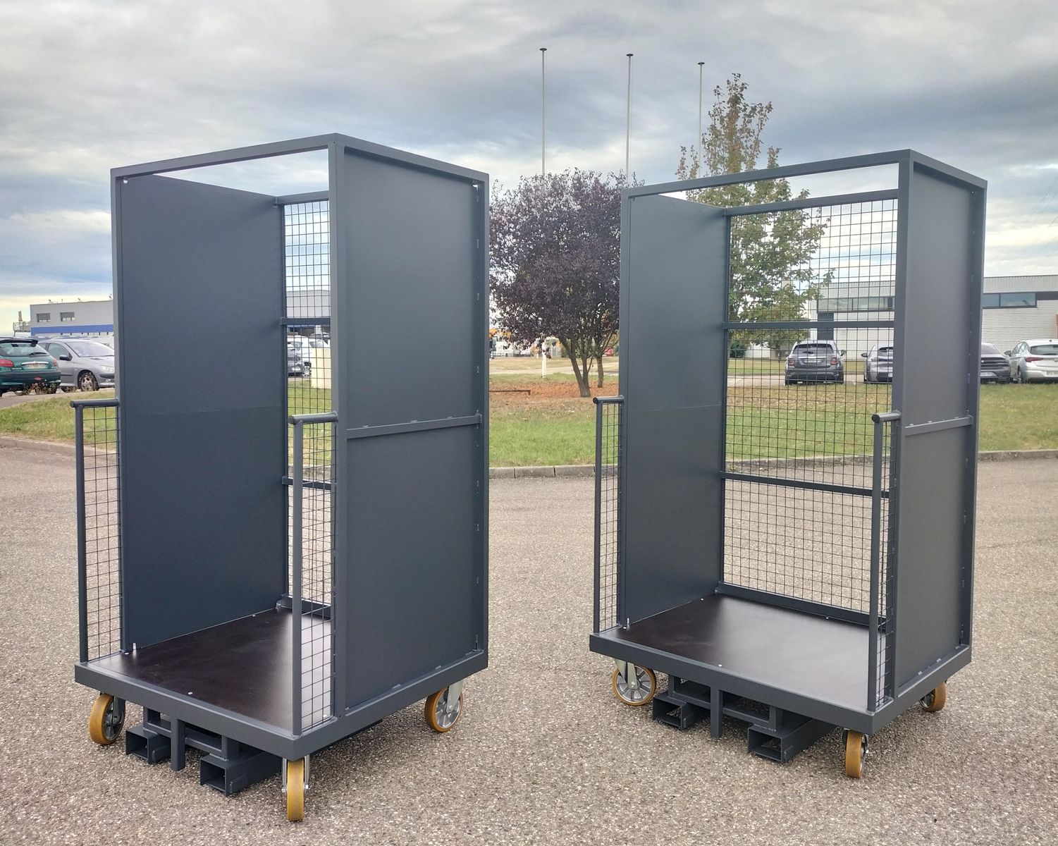Chariot de préparation de commandes compatible EKS Jungheinrich par 2
