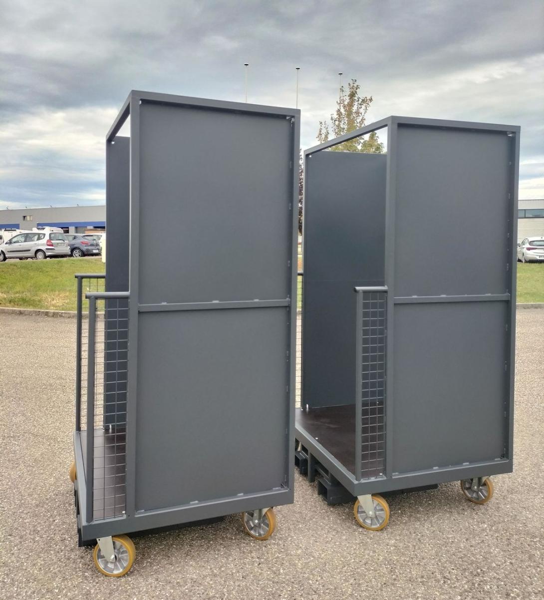 Chariot de préparation de commandes compatible EKS Jungheinrich par 2