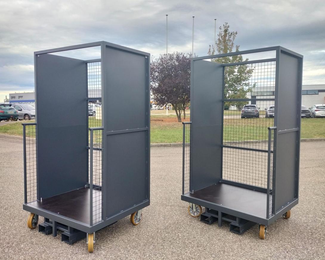 Chariot de préparation de commandes compatible EKS Jungheinrich par 2